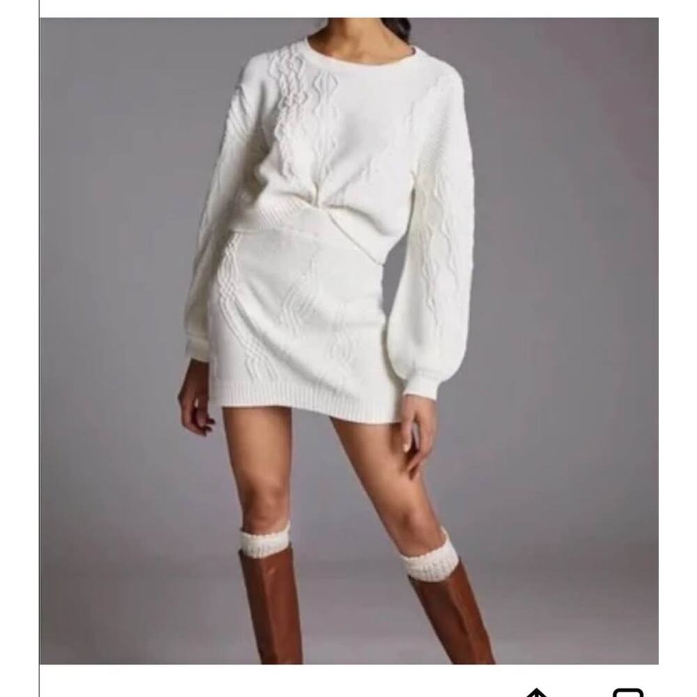 Sz XS - Maeve (Anthropologie) Mini Sweater Skirt